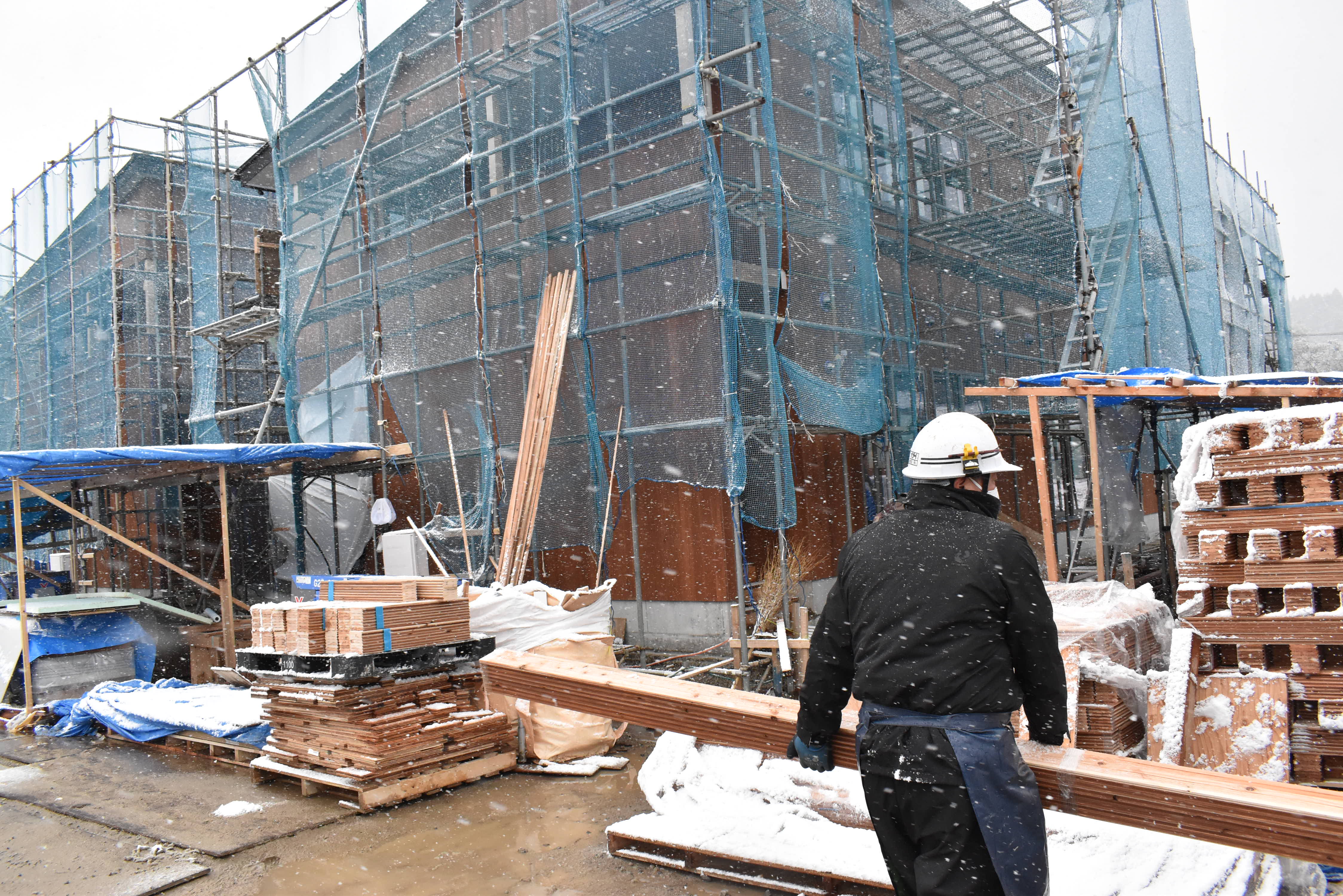 能登へ、応急仮設木造住宅の建設に行きました アイキャッチ画像