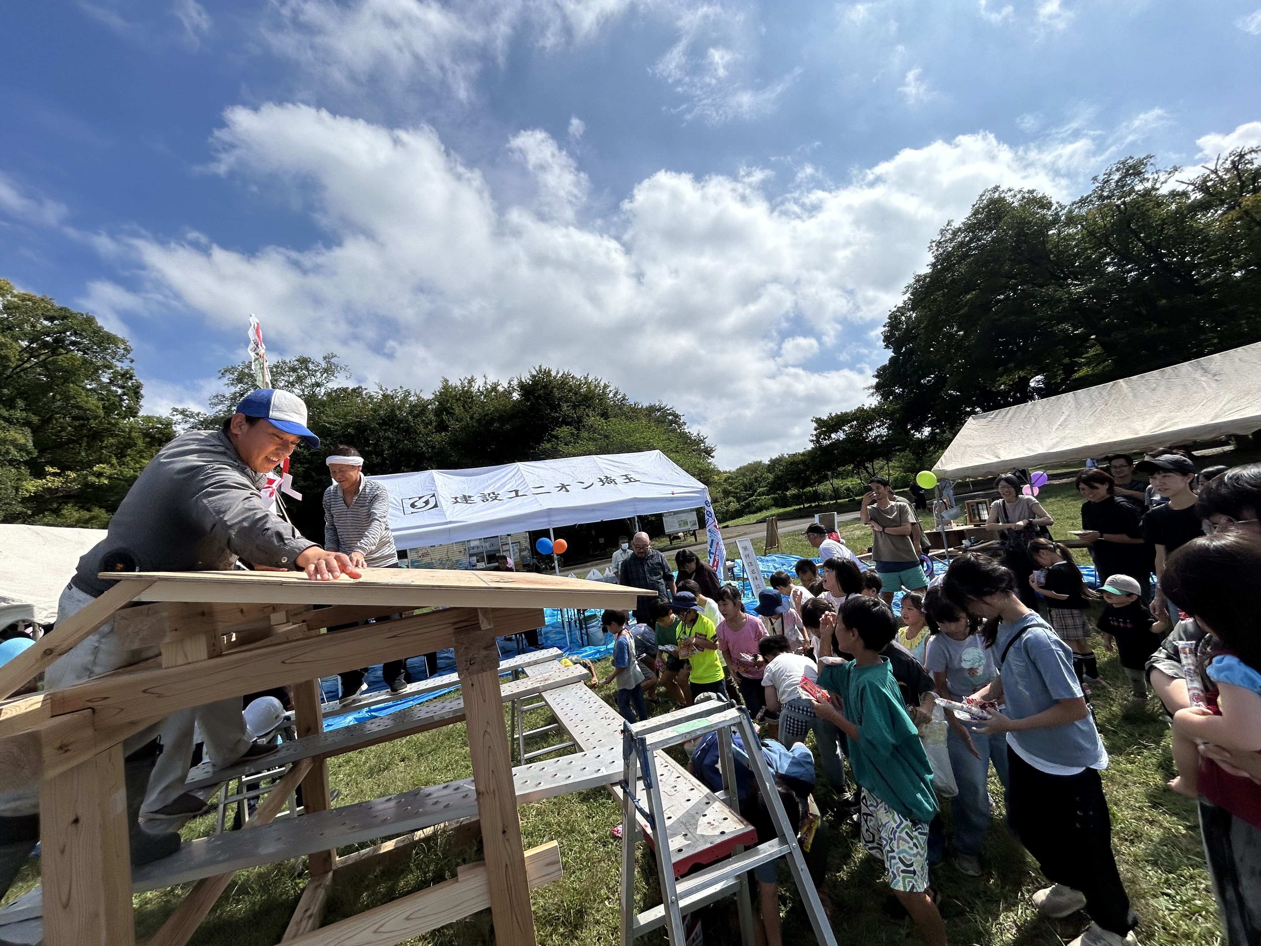 埼玉支部が朝霞の森公園で住宅デー アイキャッチ画像