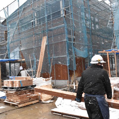 能登へ、応急仮設木造住宅の建設に行きました アイキャッチ画像